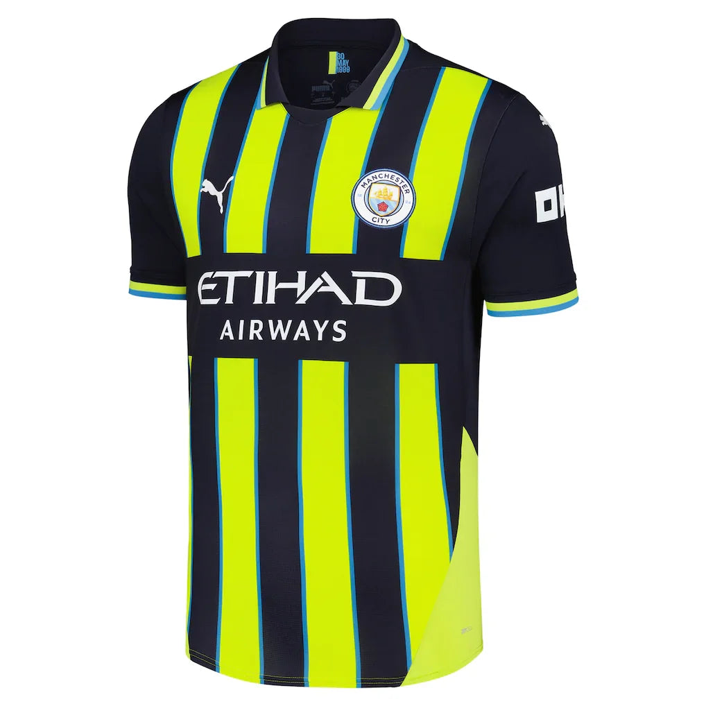 Erling Haaland Manchester City Puma 2024/25 Away Replica Player Jersey - Navy