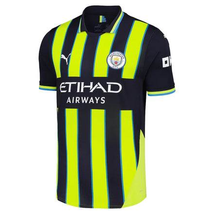 Erling Haaland Manchester City Puma 2024/25 Away Replica Player Jersey - Navy