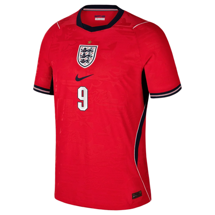 Harry Kane England National Team Nike 2026 Away Match Authentic Jersey - Red