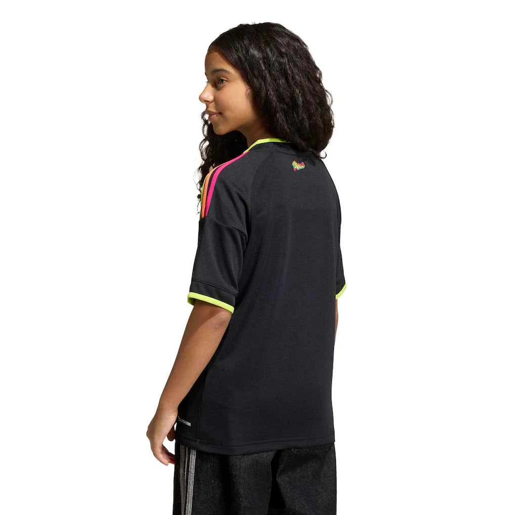 Peru National Team adidas Youth 2026 Away Replica Jersey - Black