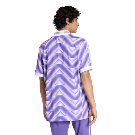 Real Madrid adidas Unisex Lifestyler Fashion Jersey - Purple