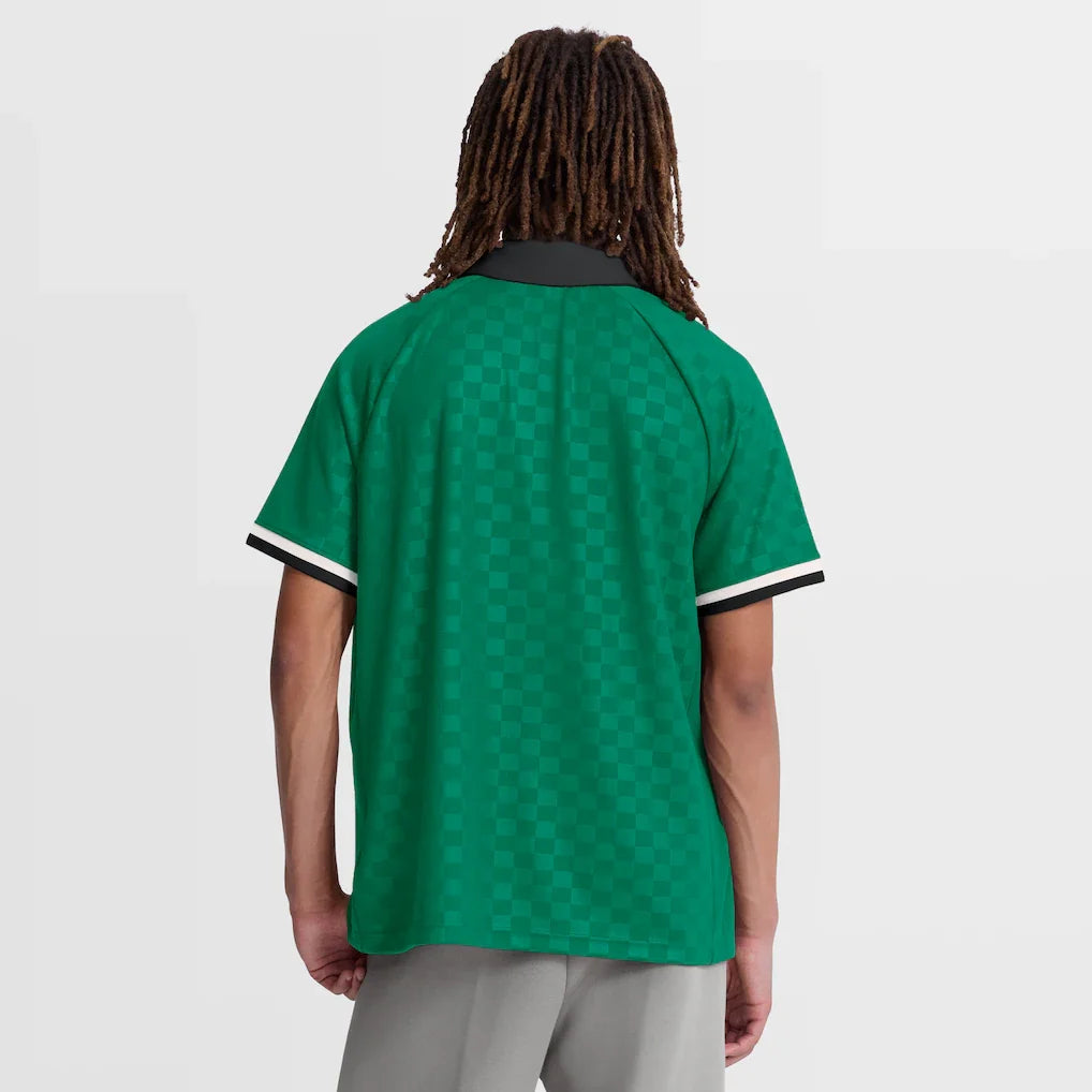 Germany National Team Fanatics Retro Raglan V-Neck Fashion Jersey - Green