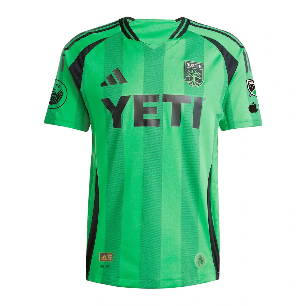 Ilie Sanchez Austin FC adidas 2025 The Heartbeat Kit Authentic Player Jersey - Green
