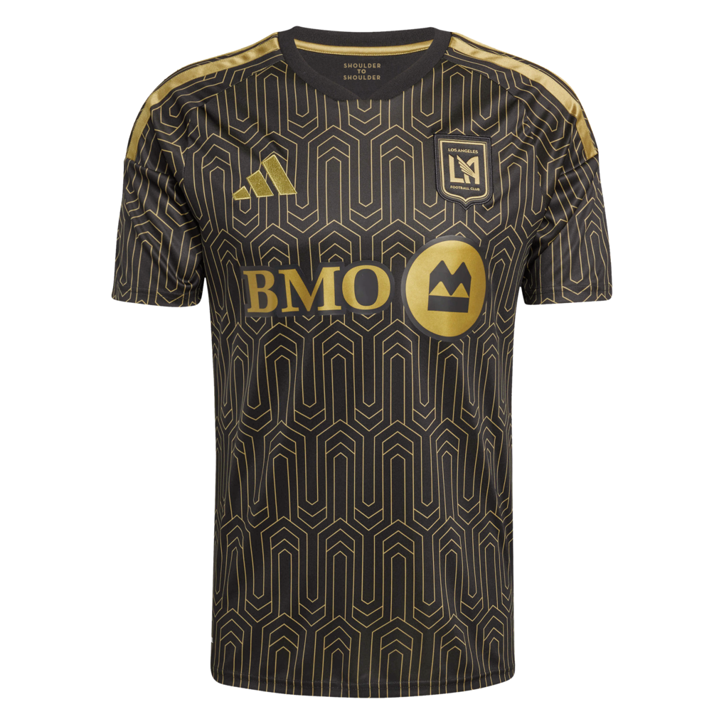 LAFC adidas 2026 Primary Kit Replica Jersey - Black