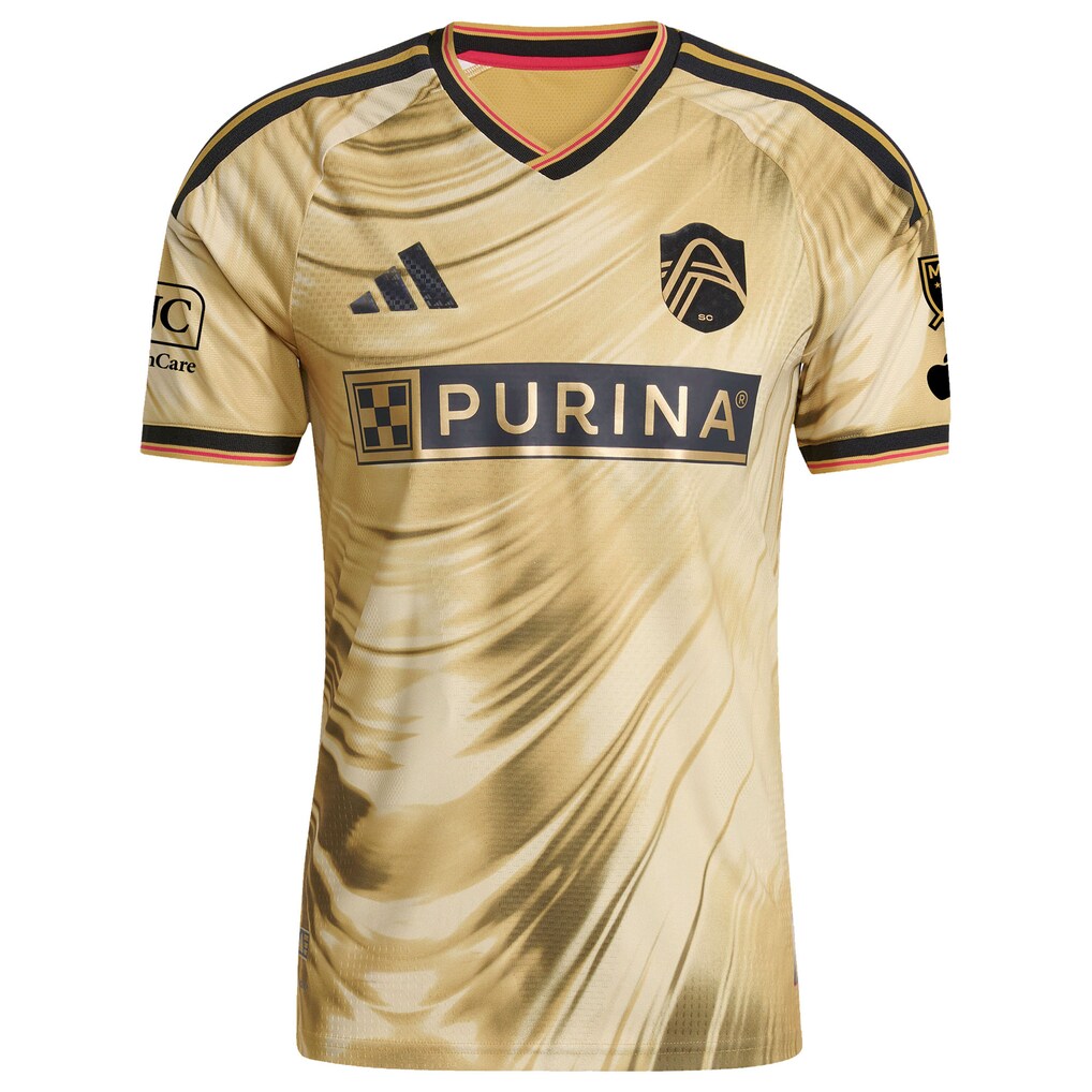 St. Louis CITY SC adidas 2026 The Tina Turner Kit On-Field Authentic Patch Custom Jersey - Yellow