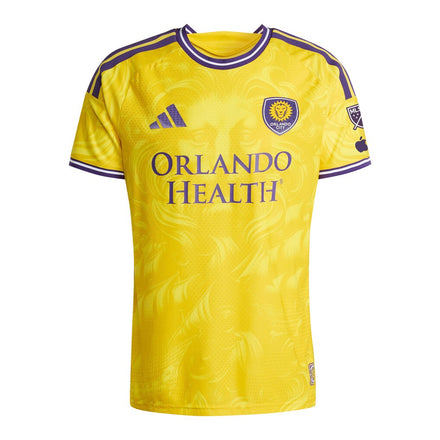 Martín Ojeda Orlando City SC adidas 2026 Sunken Treasure Kit On-Field Authentic Patch Jersey - Yellow