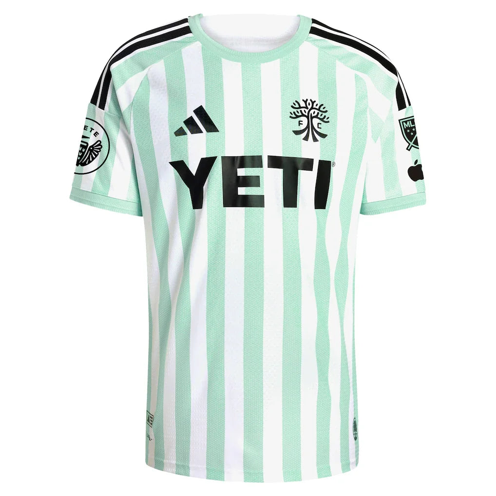 Facundo Torres Austin FC adidas  2026 The Rooted Kit On-Field Authentic Patch Jersey - White