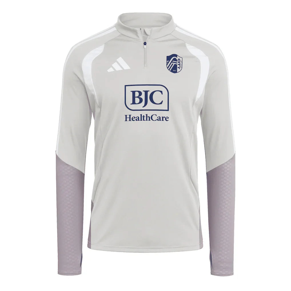 St. Louis CITY SC adidas 2026 Tiro Competition Quarter-Zip Training Top - Silver