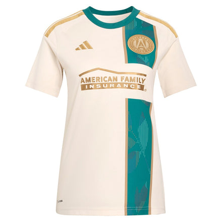 #17 Atlanta United FC adidas Women's 2026 Spirit of '96 Replica Jersey - Tan