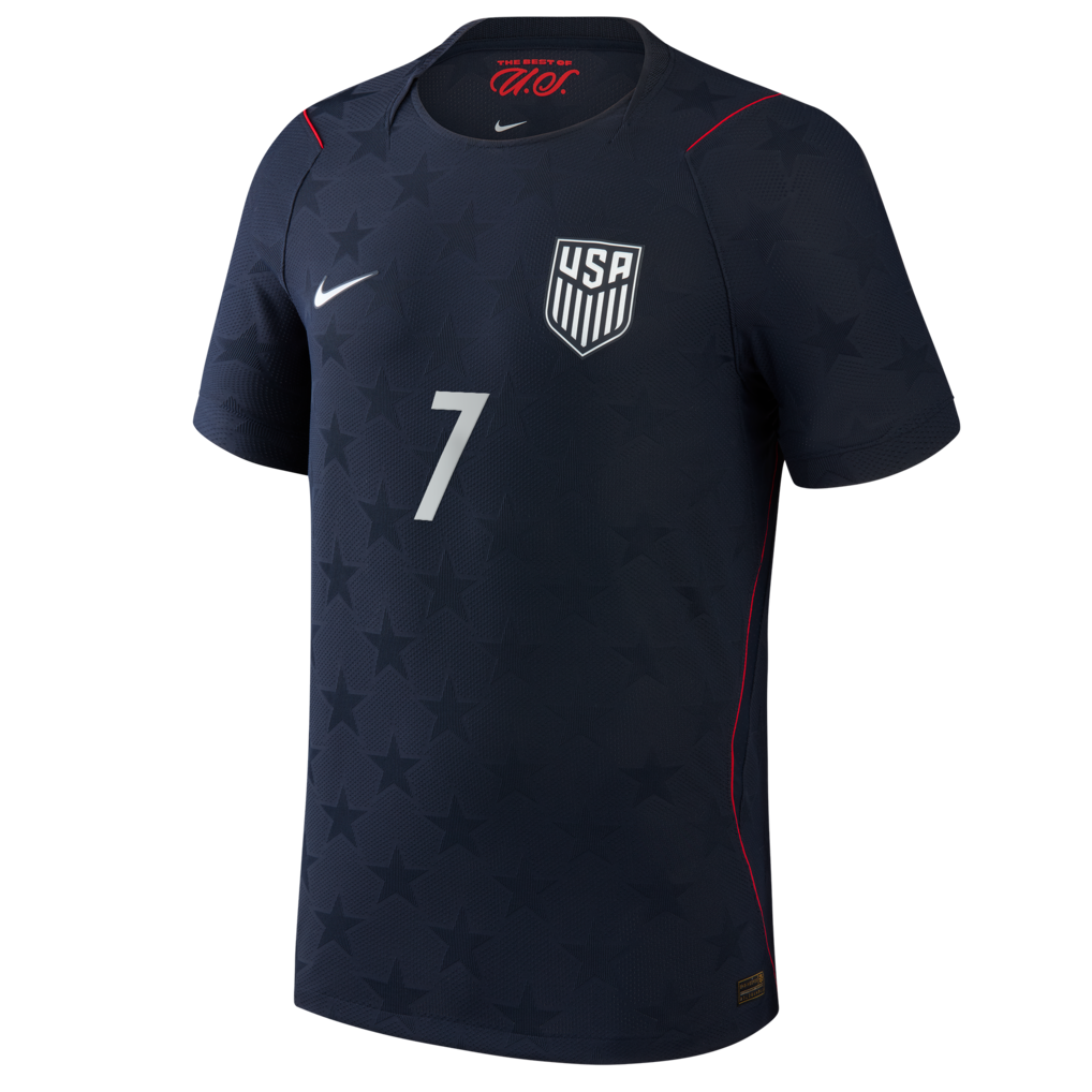 Giovanni Reyna USMNT Nike 2026 Away Match Authentic Jersey - Blue