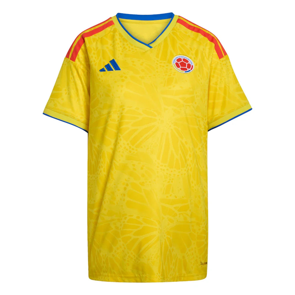 Colombia National Team adidas Women's 2026 Home Replica Jersey - Yellow