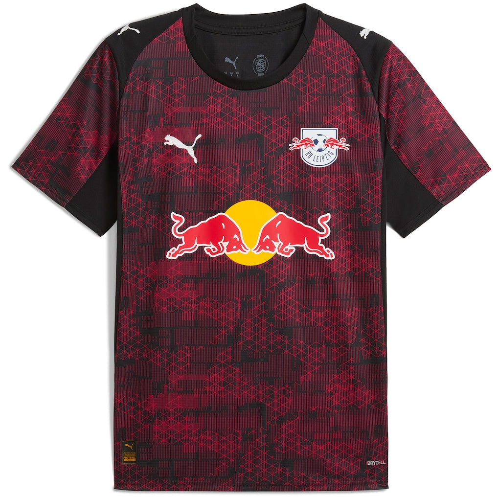 RB Leipzig Puma 2025/26 Away Replica Jersey - Black