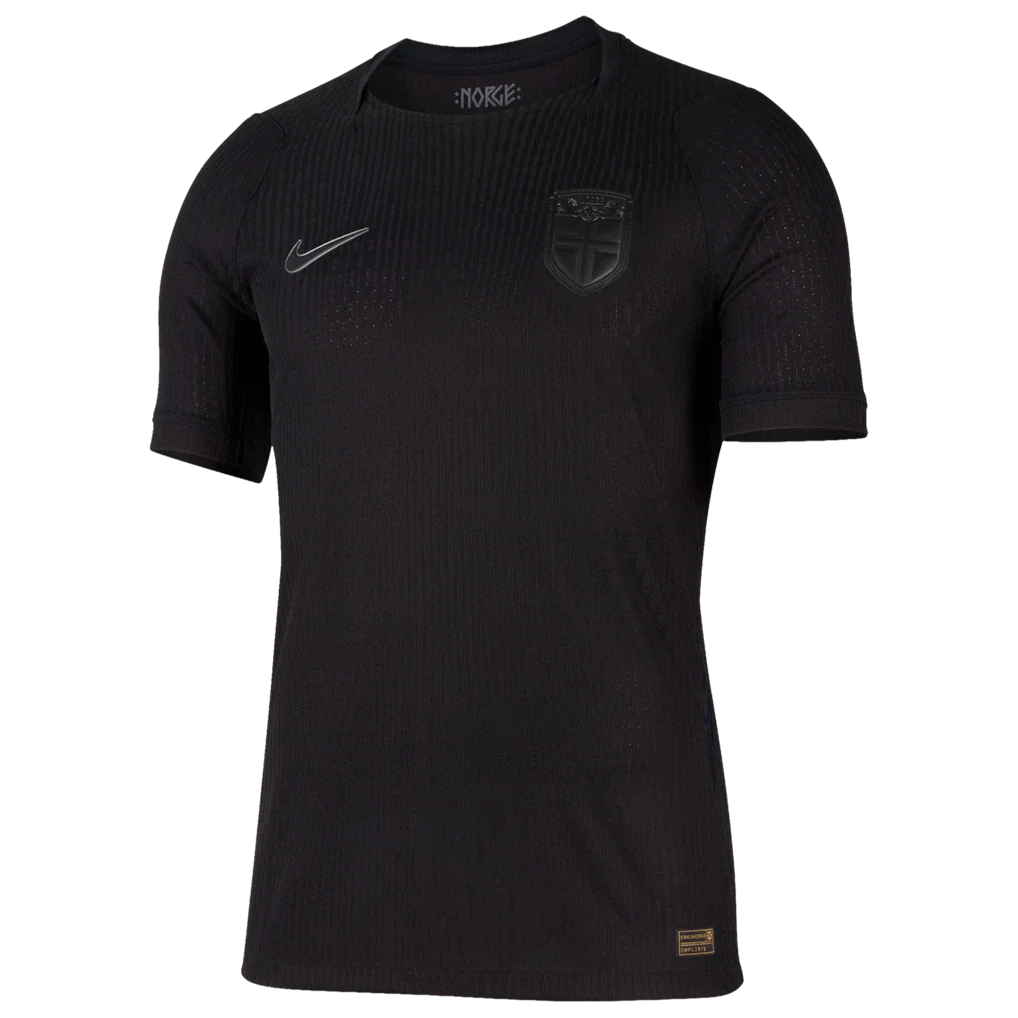 Norway National Team Nike 2026 Away Match Authentic Jersey - Black