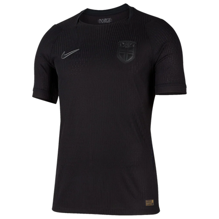 Norway National Team Nike 2026 Away Match Authentic Jersey - Black
