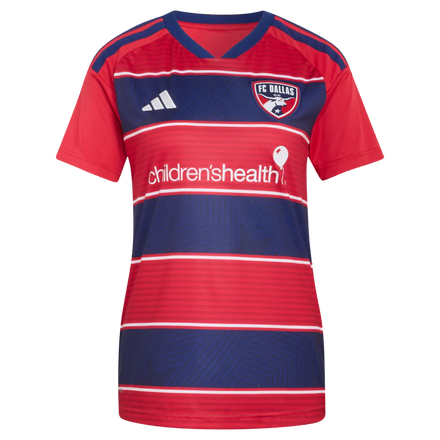 Logan Farrington FC Dallas adidas Women's 2026 DNA Kit Replica Jersey - Red