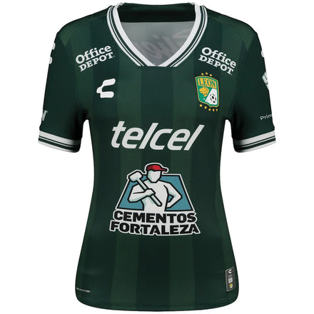 Club Leon Charly Women's 2025/26 Home Authentic Jersey - Green