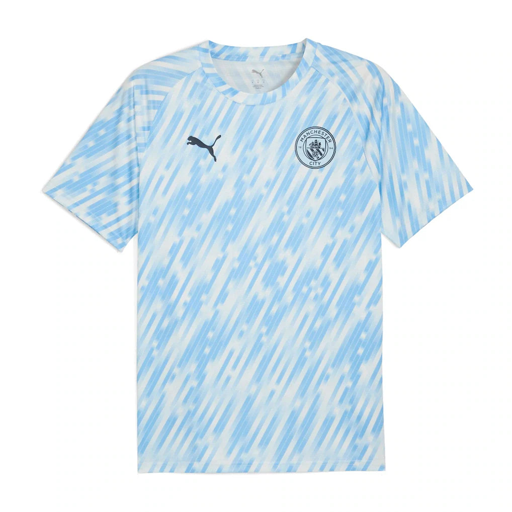 Manchester City Puma 2025/26 Pre-Match Training Jersey - Sky Blue