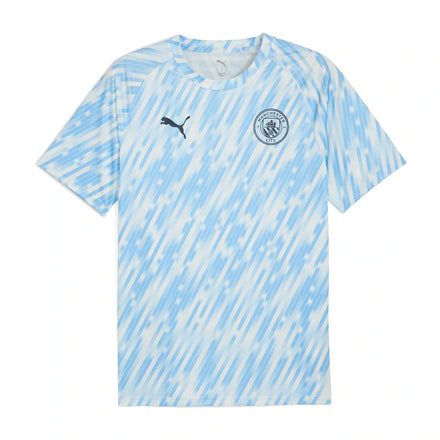 Manchester City Puma 2025/26 Pre-Match Training Jersey - Sky Blue