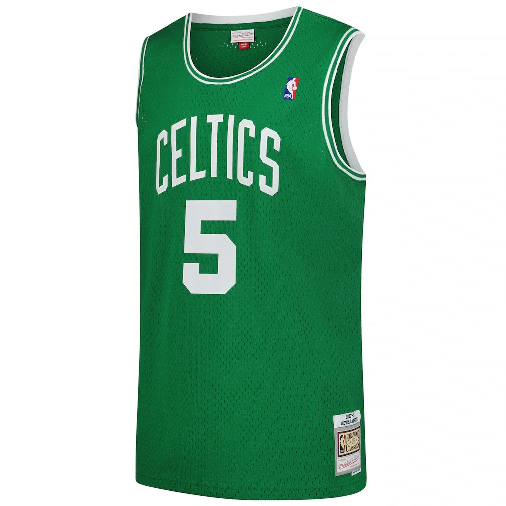Kevin Garnett Boston Celtics Mitchell & Ness 2007/08 Hardwood Classics Swingman Jersey - Kelly Green