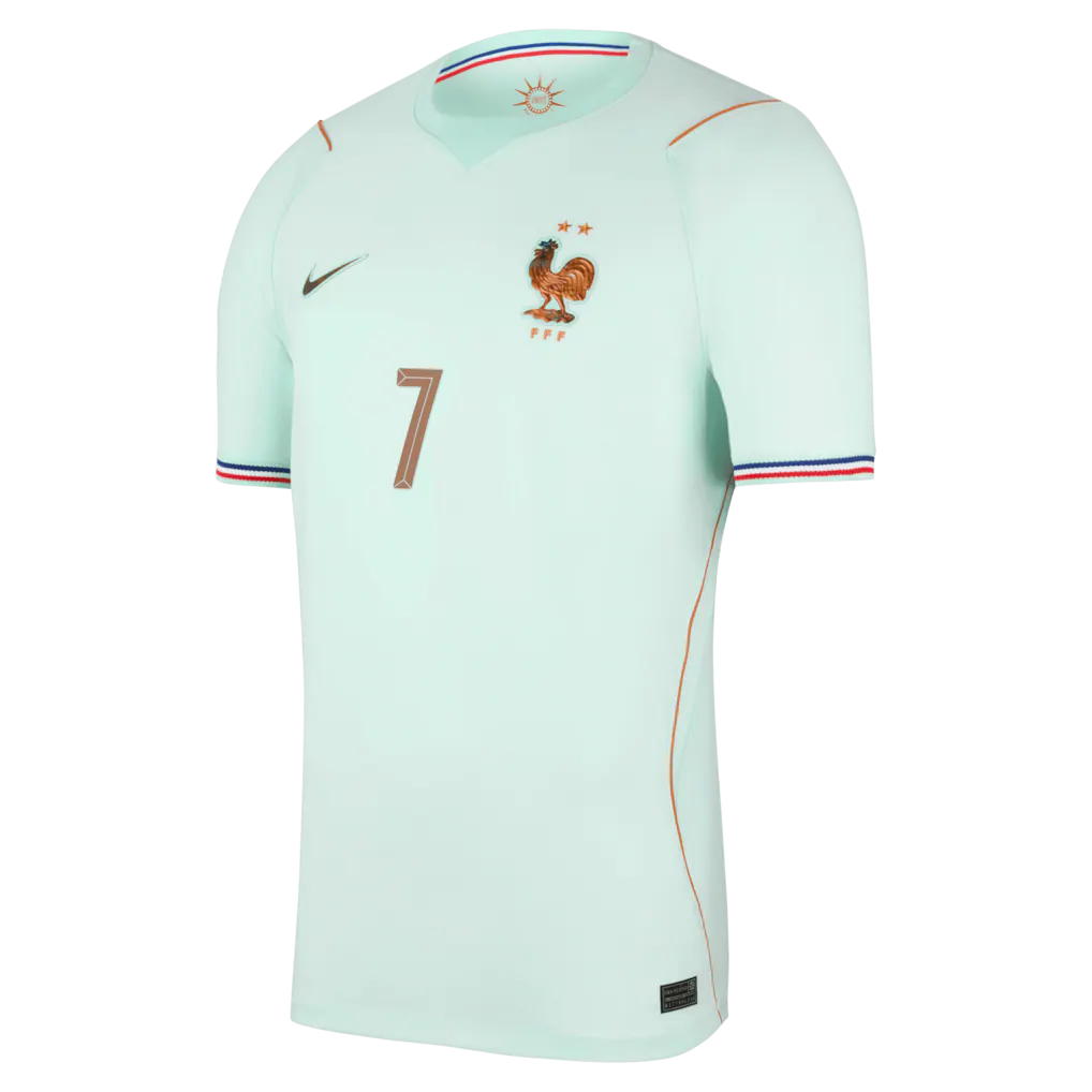 Ousmane Dembélé France National Team Nike 2026 Away Stadium Replica Jersey - Green