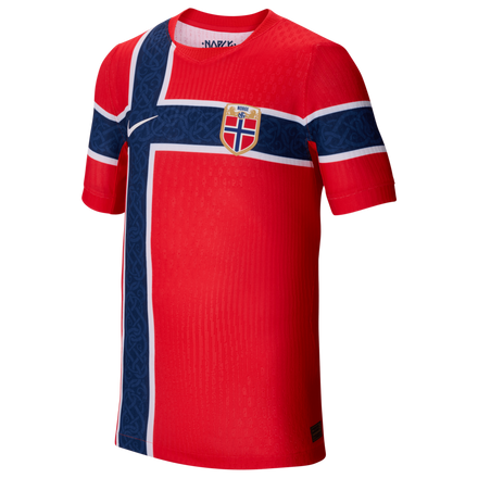 Norway National Team Nike Youth 2026 Home Match Authentic Jersey - Red