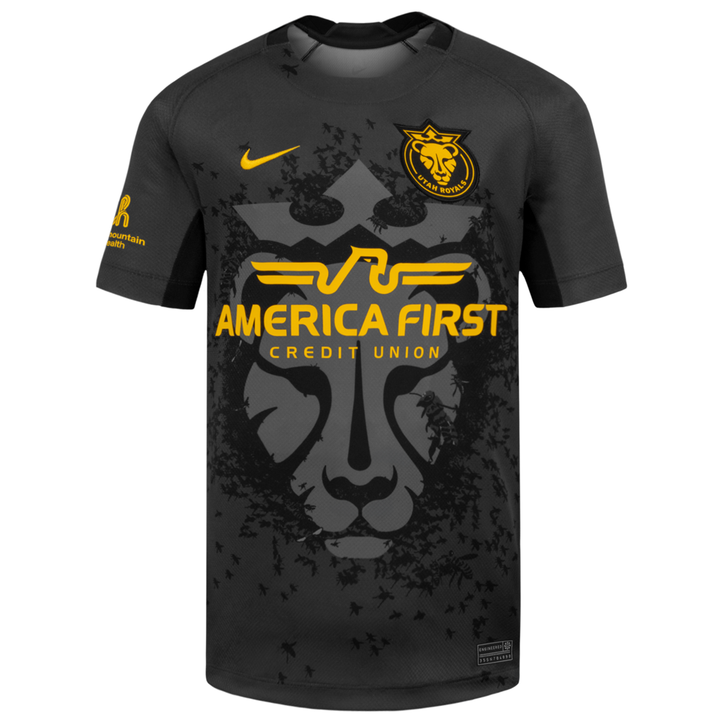Utah Royals Nike Youth 2026 Third Stadium Replica Jersey - Gray