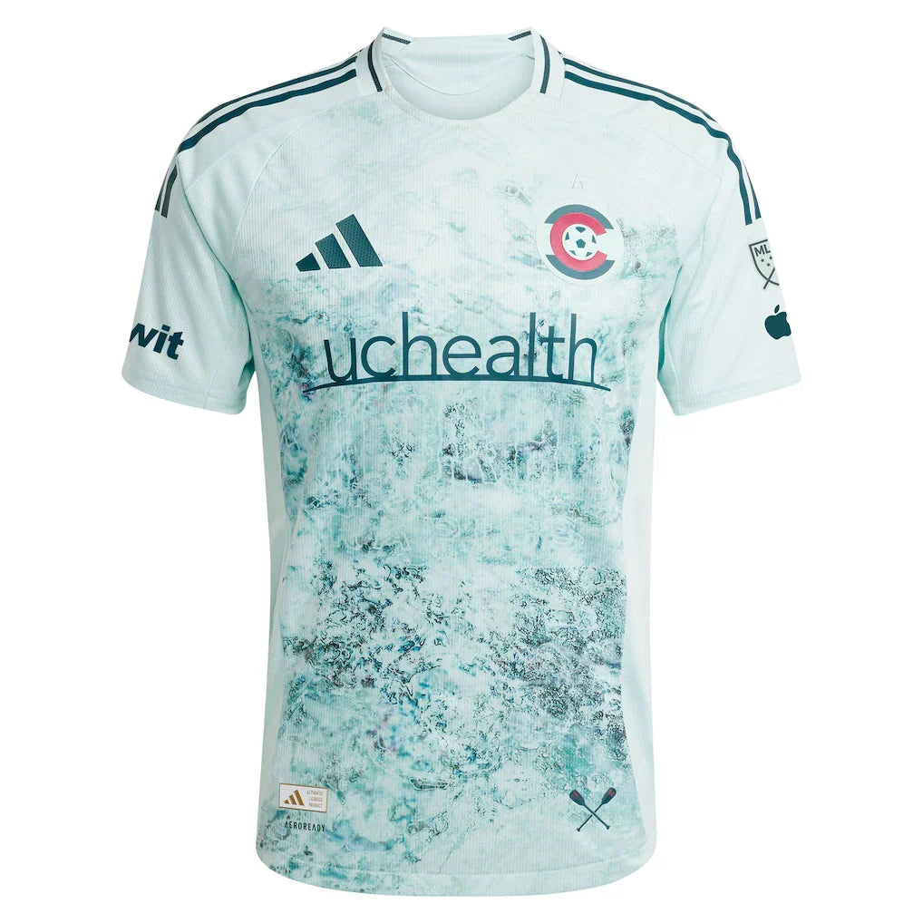 Rob Holding Colorado Rapids adidas 2025 Headwaters On-Field Authentic Jersey - Green
