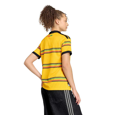 Jamaica National Team adidas Women's 2026 Home Replica Jersey - Yellow