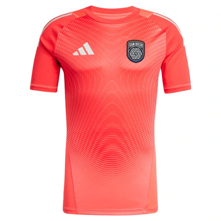 San Diego FC adidas 2025 Goalkeeper Jersey - Red