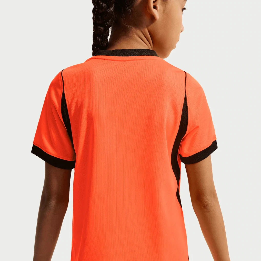 Netherlands National Team Nike Youth 2026 Home Stadium Replica Jersey - Orange