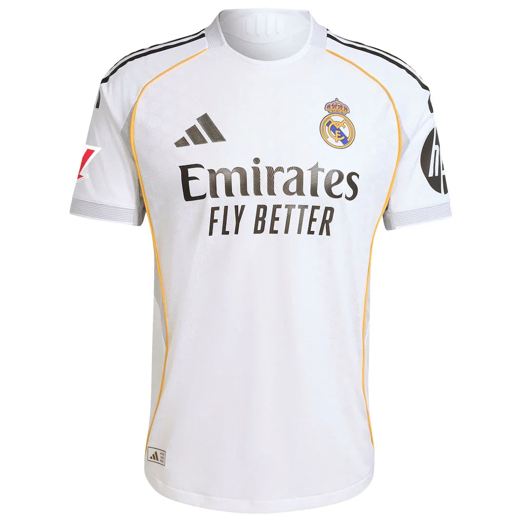 Vini Jr. Real Madrid adidas 2025/26 Home Authentic Jersey - White