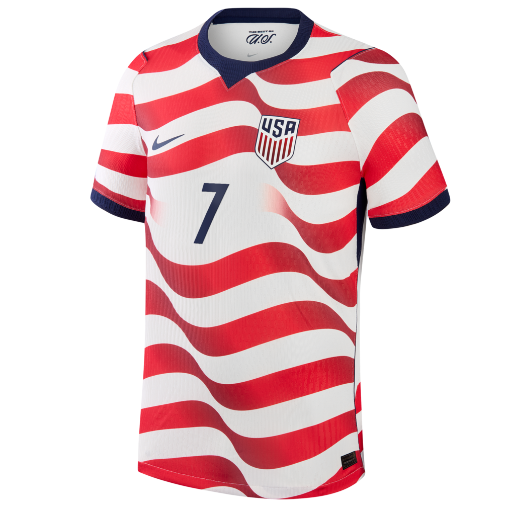 Giovanni Reyna USMNT Nike 2026 Home Match Authentic Jersey - White