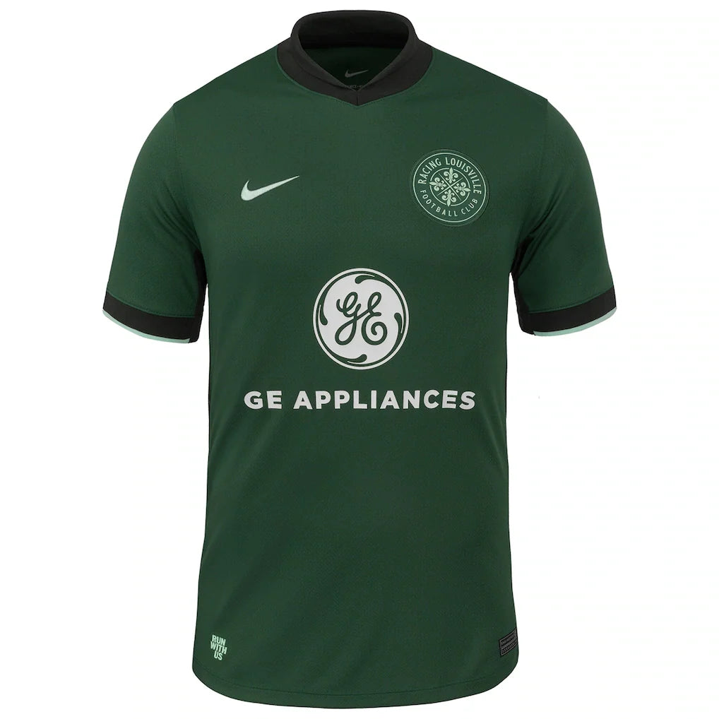 Racing Louisville FC Nike 2025 The Roots Kit Stadium Replica Jersey - Forest Green