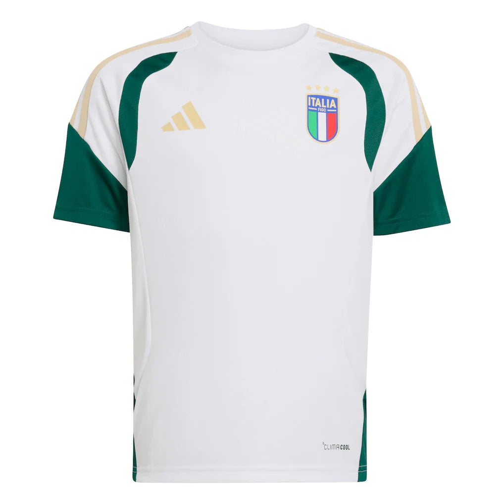 Italy National Team adidas Youth 2026 Away Tiro Training Jersey - White