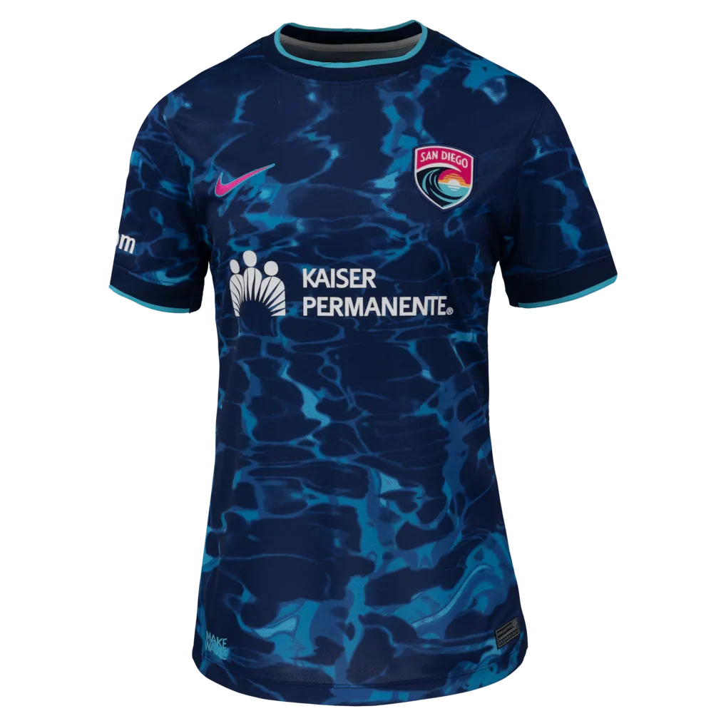 San Diego Wave FC Nike Women's 2026 Secondary Stadium Replica Jersey - Navy