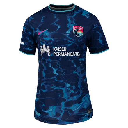 San Diego Wave FC Nike Women's 2026 Secondary Stadium Replica Jersey - Navy