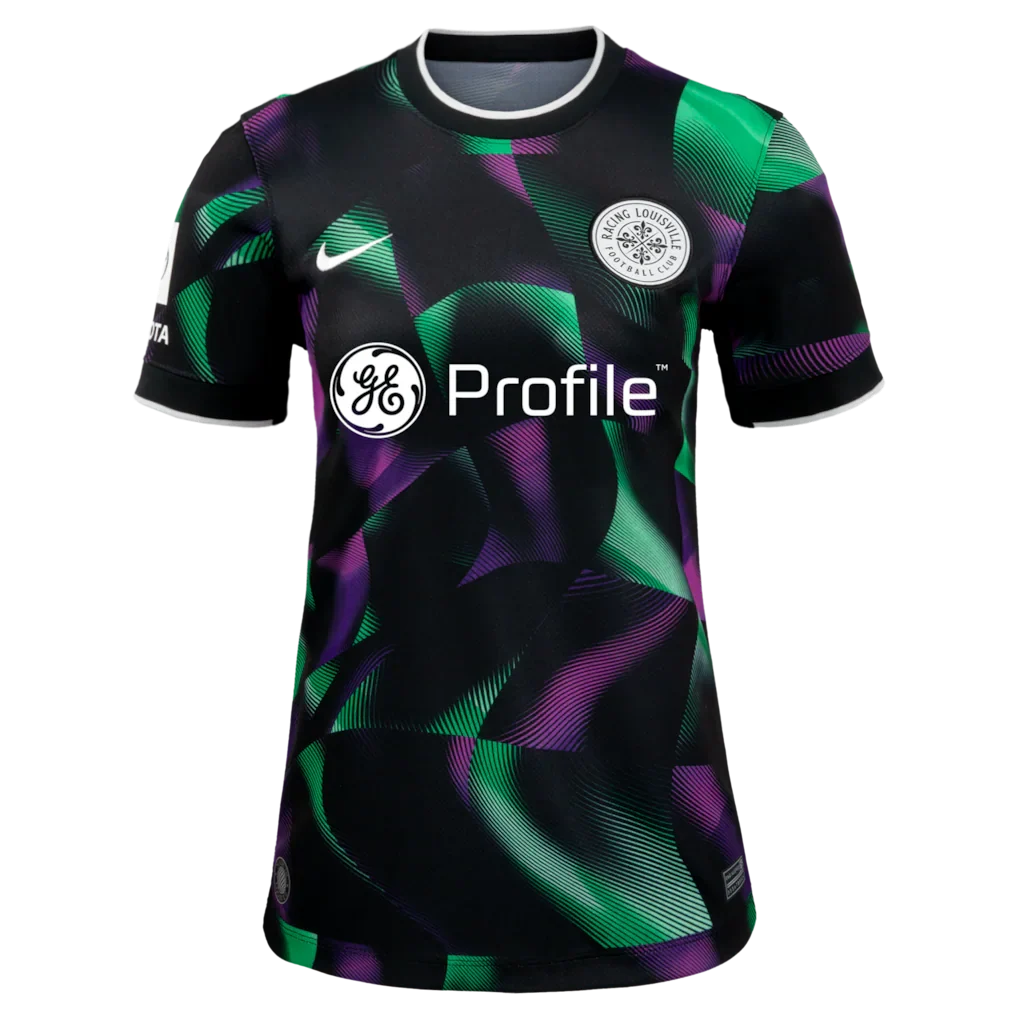 Racing Louisville FC Nike Women's 2026 Third Stadium Replica Jersey - Black