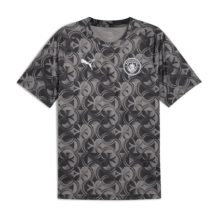 Manchester City Puma 2025/26 Pre-Match Training Jersey - Black