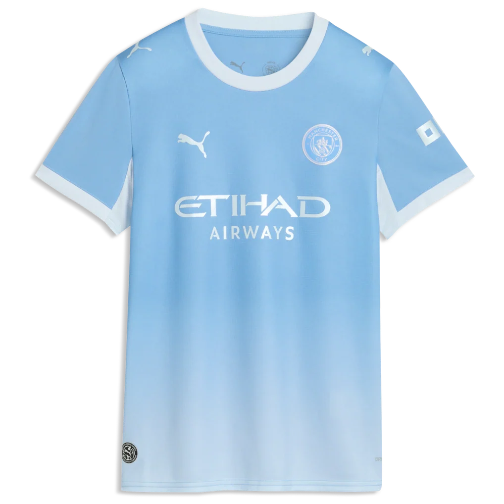 Manchester City Puma Women's 2026/27 Home Replica Jersey - Light Blue