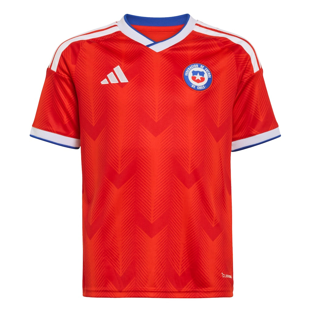 Chile National Team adidas Youth 2026 Home Replica Jersey - Red
