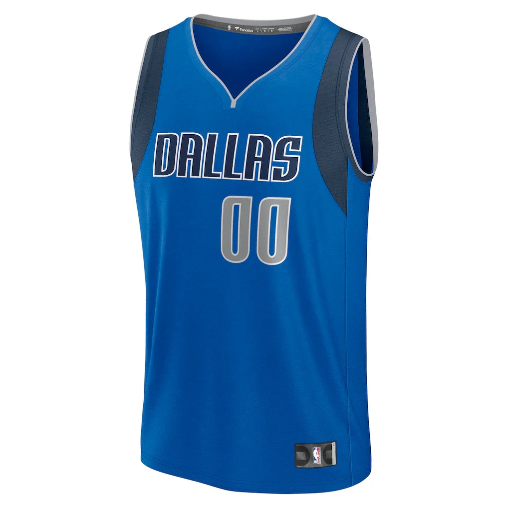 Dallas Mavericks Fanatics Fast Break Custom Jersey - Icon Edition - Blue