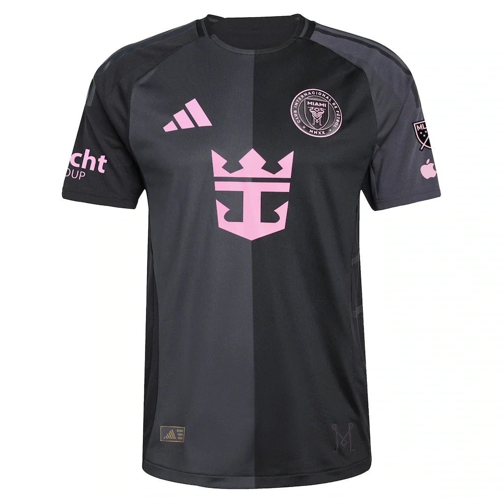 Sergio Busquets Inter Miami CF adidas 2025 The Fortitude Kit Authentic Player Jersey - Black