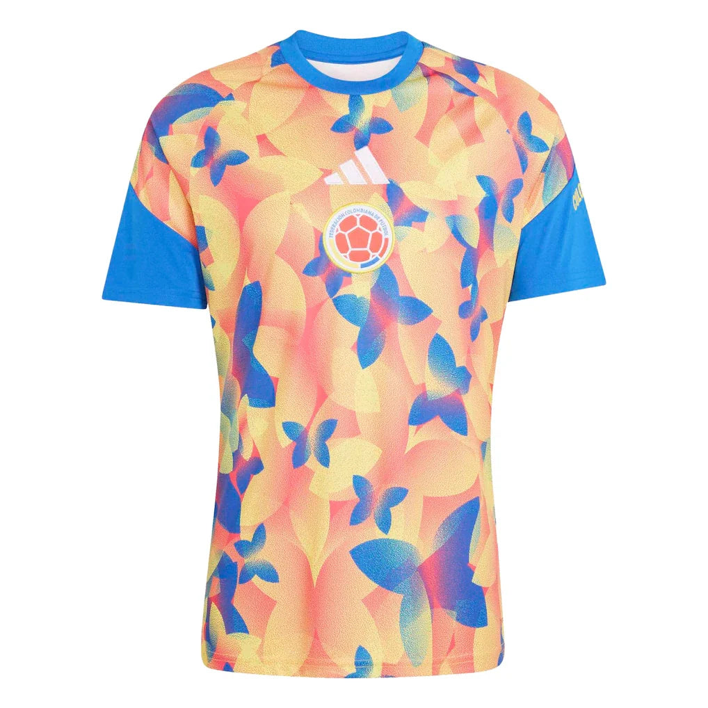 Colombia National Team adidas 2026 Pre-Match Top - Blue