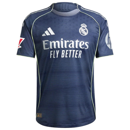 Vini Jr. Real Madrid adidas 2025/26 Away Authentic Player Jersey - Blue
