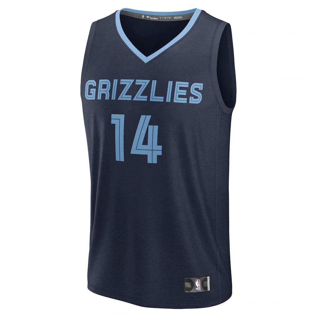 Zach Edey Memphis Grizzlies Fanatics 2024 NBA Draft Fast Break Player Jersey - Icon Edition - Navy