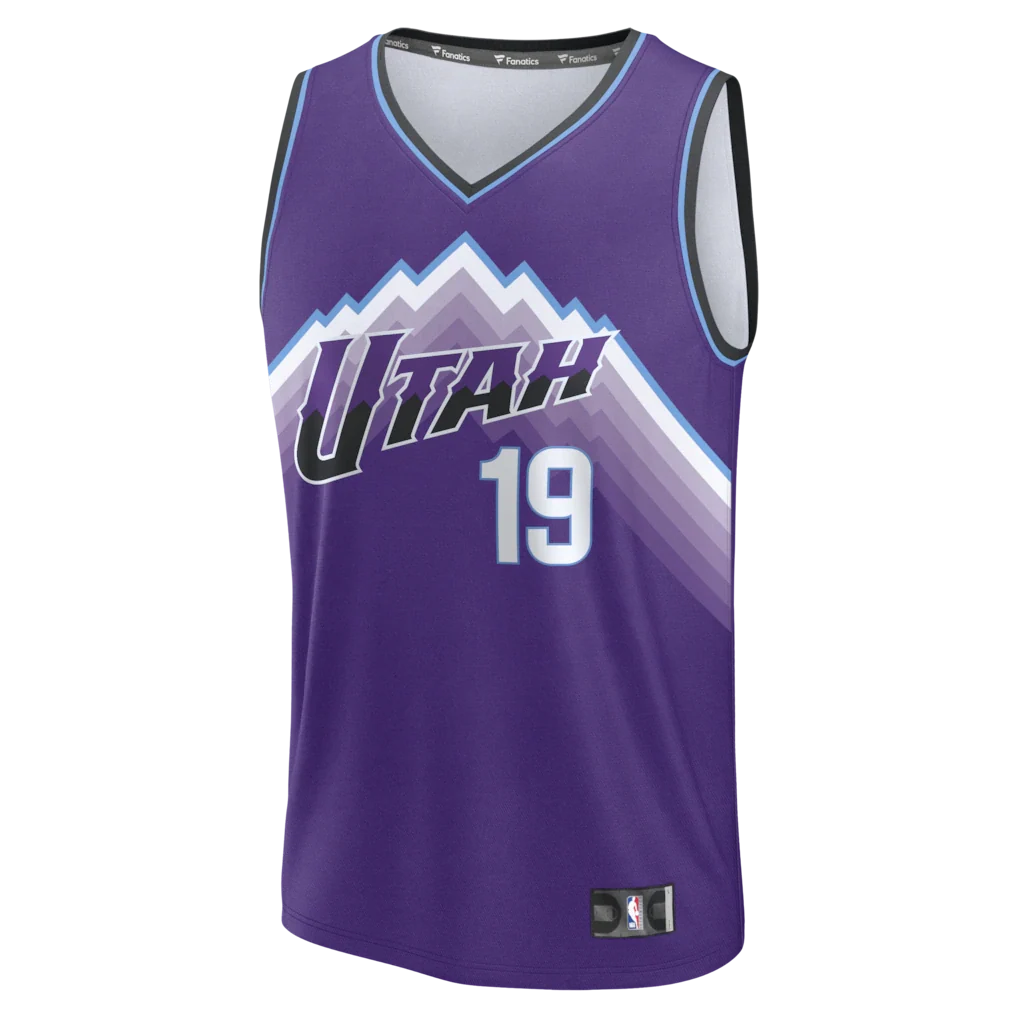 Ace Bailey Utah Jazz Fanatics Fast Break Replica Jersey - Purple - Icon Edition