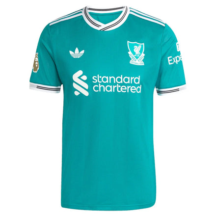 Virgil van Dijk Liverpool adidas 2025/26 Third Authentic Player Jersey - Green