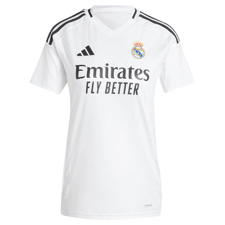 Real Madrid adidas Women's 2024/25 Home Replica Jersey - White