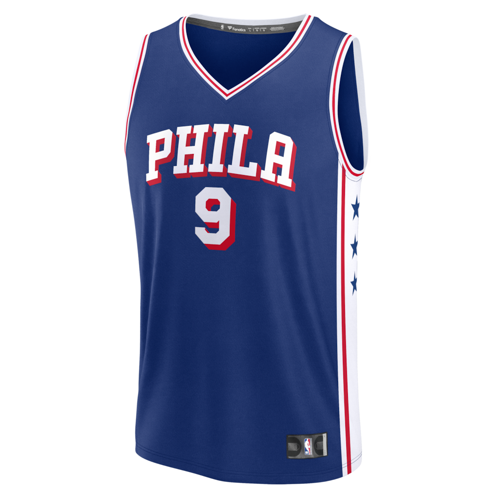 Kelly Oubre Jr. Philadelphia 76ers Fanatics Fast Break Custom Jersey - Icon Edition - Blue