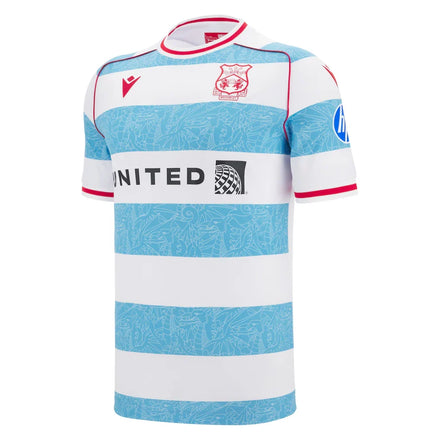 Macron Wrexham Male Adult White MAC F25 Men's Replica Jersey